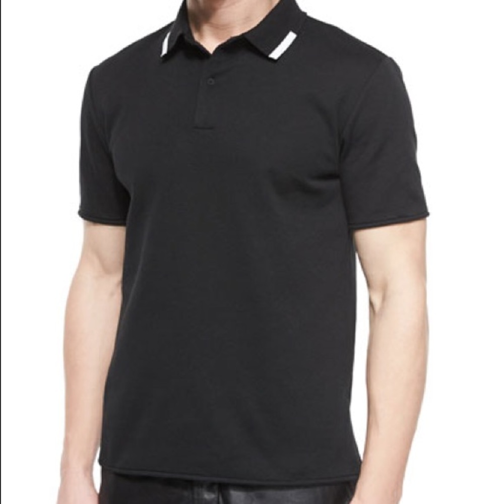 T by Alexander Wang black short sleeved shirt